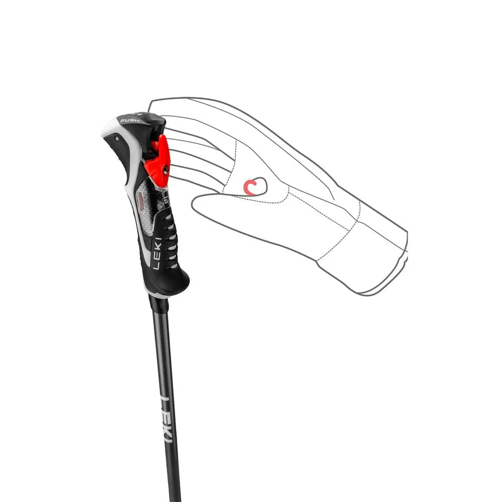 LEKI Carbon 14 3D Alpine Ski Poles - Image 4