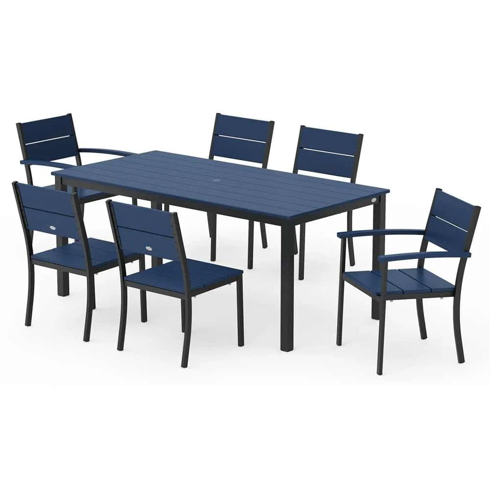 POLYWOOD® Main Street 7-Piece Dining Set - PWS2861-1 - Image 28