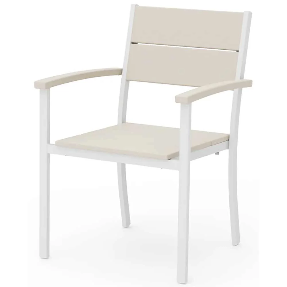 POLYWOOD® - Main Street Stacking Dining Arm Chair - AL210 - Image 8