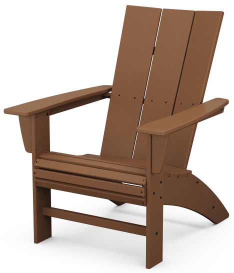 POLYWOOD® Adirondack Chair - Modern Curveback - AD620 - Image 6