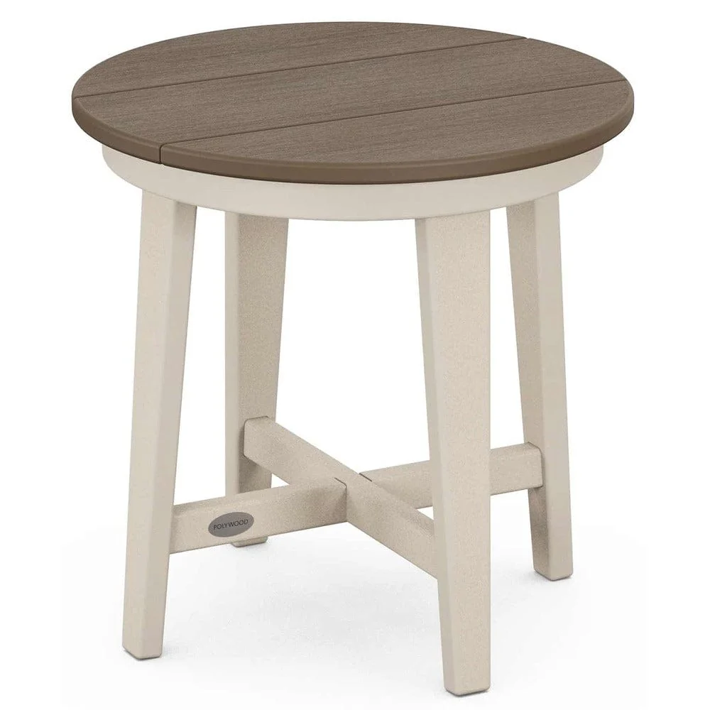 POLYWOOD® Newport 19" Round End Table - Select Accents - CTR19 - Image 10