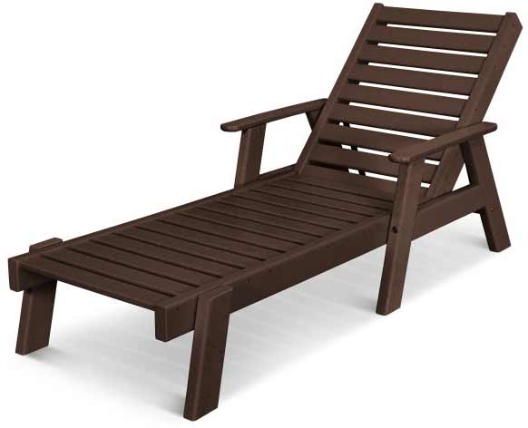 POLYWOOD® Captain Chaise with Arms - AC2678-1 - Image 7