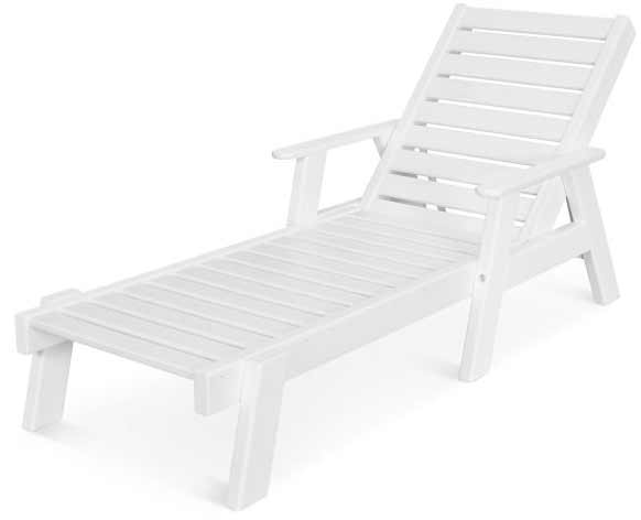 POLYWOOD® Captain Chaise with Arms - AC2678-1 - Image 8