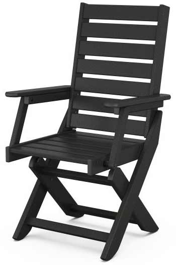 POLYWOOD® Captain Folding Dining Chair - CC4423-1 - Image 3