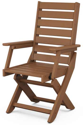 POLYWOOD® Captain Folding Dining Chair - CC4423-1 - Image 4