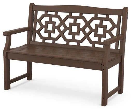POLYWOOD® Martha Stewart Chinoiserie 48” Garden Bench - MSTGB481 - Image 8