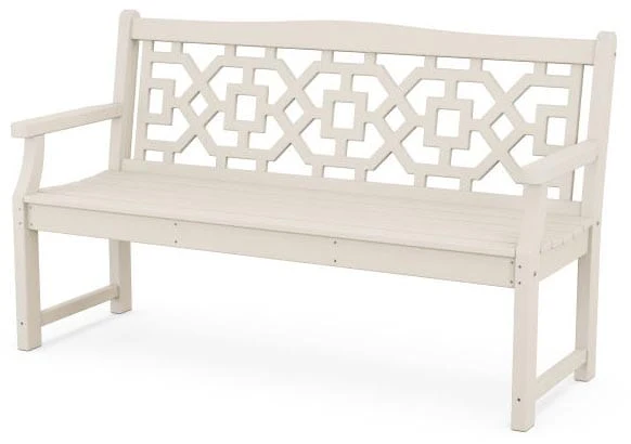 POLYWOOD® Martha Stewart Chinoiserie 60” Garden Bench - MSTGB601 - Image 10