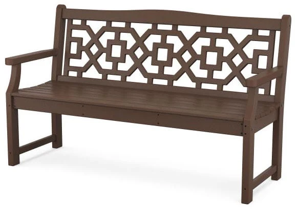 POLYWOOD® Martha Stewart Chinoiserie 60” Garden Bench - MSTGB601 - Image 8