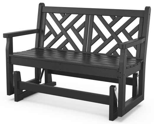 POLYWOOD® Chippendale 48" Glider - CDG48 - Image 4