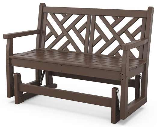 POLYWOOD® Chippendale 48" Glider - CDG48 - Image 7
