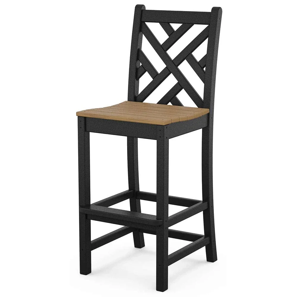 POLYWOOD® Chippendale Bar Side Chair - Select Accents - CDD102 - Image 5