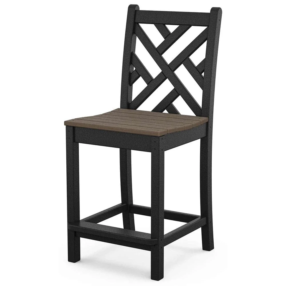 POLYWOOD® Chippendale Counter Side Chair - Select Accents - CDD101 - Image 4