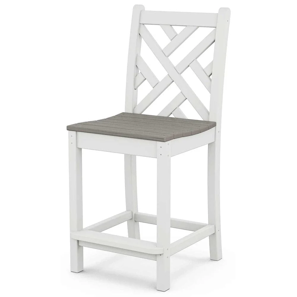 POLYWOOD® Chippendale Counter Side Chair - Select Accents - CDD101 - Image 7