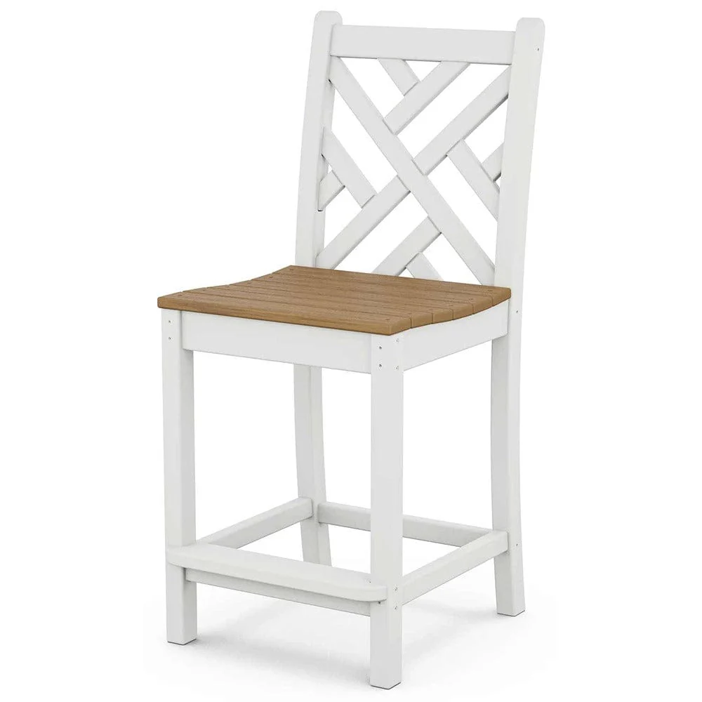POLYWOOD® Chippendale Counter Side Chair - Select Accents - CDD101 - Image 9