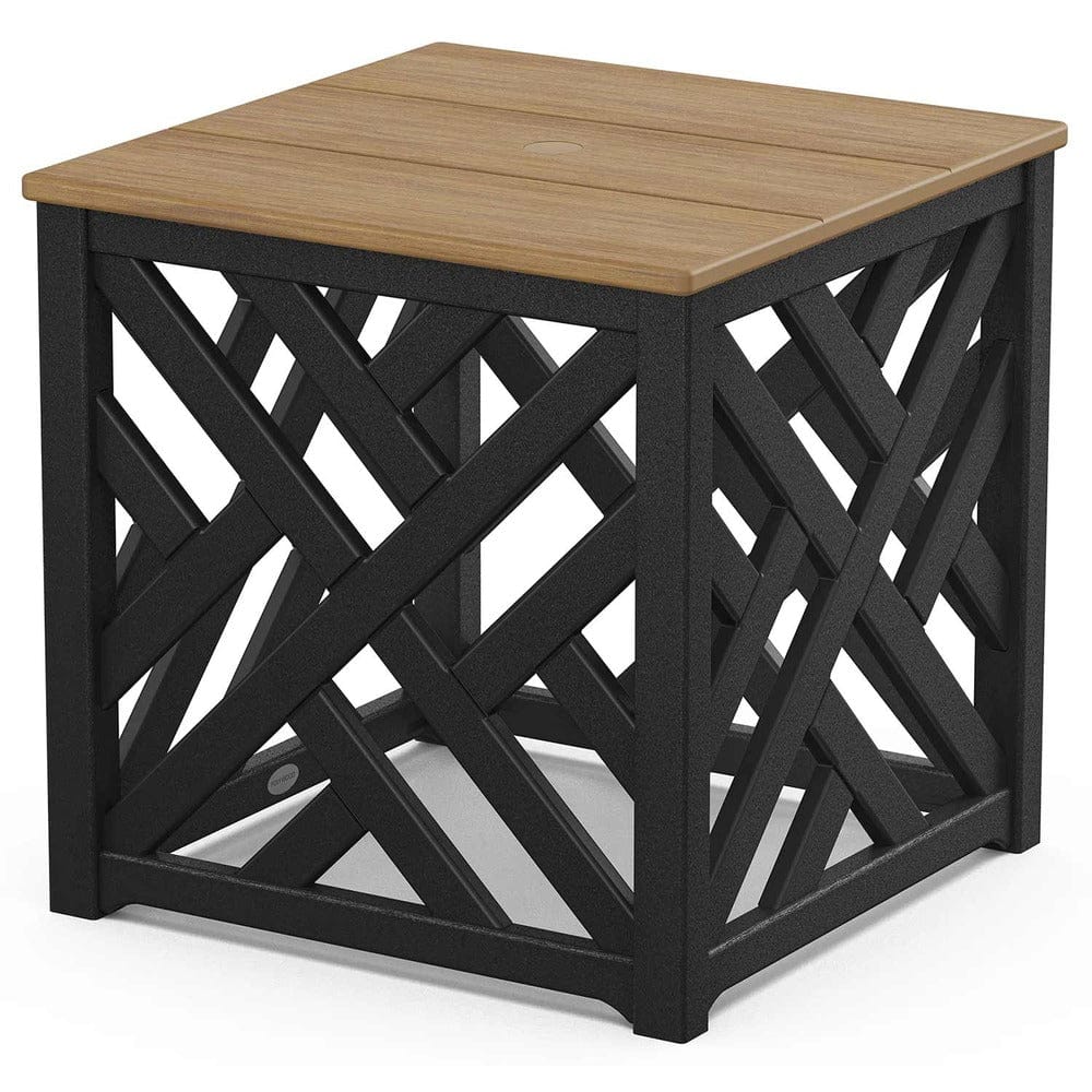 POLYWOOD® Chippendale Umbrella Stand Accent Table - Select Accents - CT4P232U - Image 5