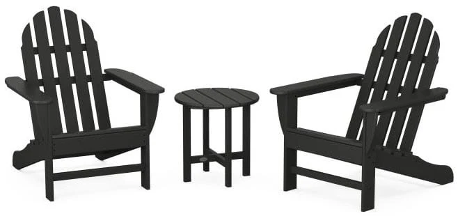 POLYWOOD® Classic Adirondack 3-Piece Set - PWS417-1 - Image 4