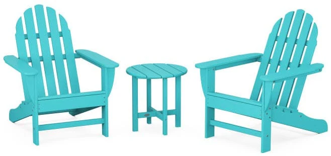 POLYWOOD® Classic Adirondack 3-Piece Set - PWS417-1 - Image 9