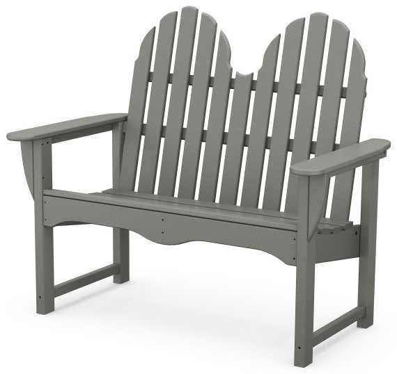 POLYWOOD® Classic Adirondack 48" Bench - ADBN-1 - Image 3