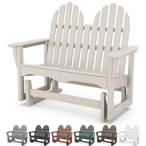 POLYWOOD® Classic Adirondack 48" Glider - ADGL-1 - Image 2