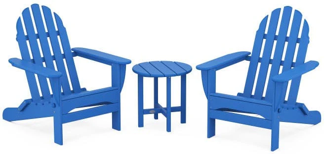POLYWOOD® Classic Folding Adirondack 3-Piece Set - PWS214-1 - Image 10