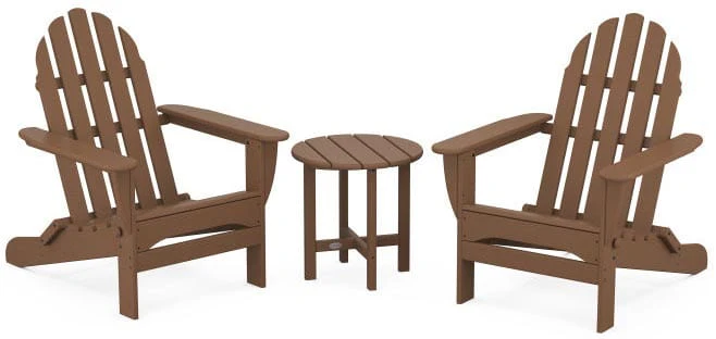POLYWOOD® Classic Folding Adirondack 3-Piece Set - PWS214-1 - Image 6