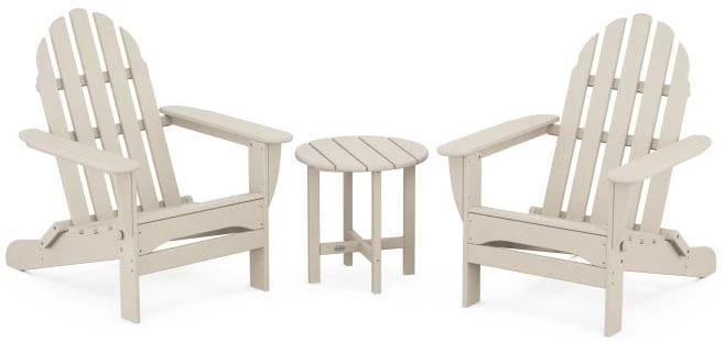 POLYWOOD® Classic Folding Adirondack 3-Piece Set - PWS214-1 - Image 7
