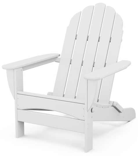 POLYWOOD® Classic Oversized Folding Adirondack Chair - AD7030 - Image 10