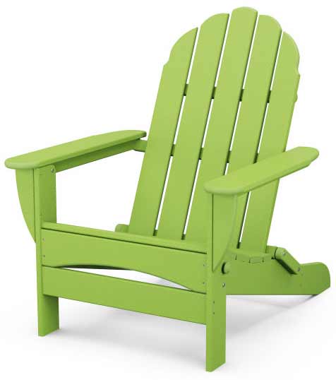 POLYWOOD® Classic Oversized Folding Adirondack Chair - AD7030 - Image 15