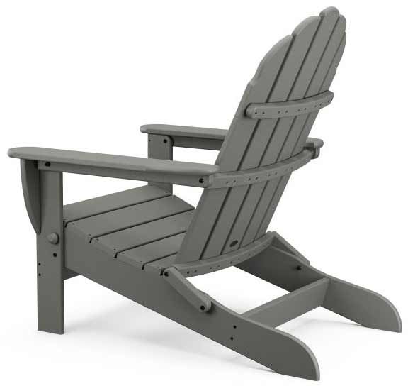 POLYWOOD® Classic Oversized Folding Adirondack Chair - AD7030 - Image 4