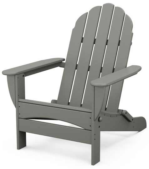 POLYWOOD® Classic Oversized Folding Adirondack Chair - AD7030 - Image 5