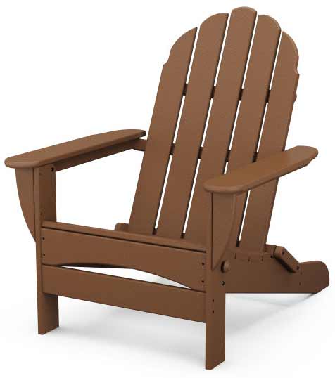 POLYWOOD® Classic Oversized Folding Adirondack Chair - AD7030 - Image 7