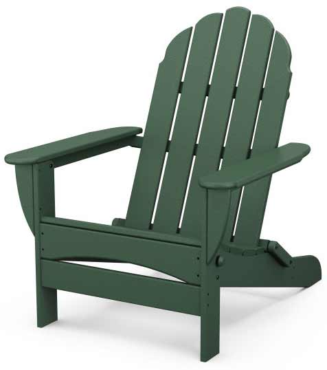 POLYWOOD® Classic Oversized Folding Adirondack Chair - AD7030 - Image 8