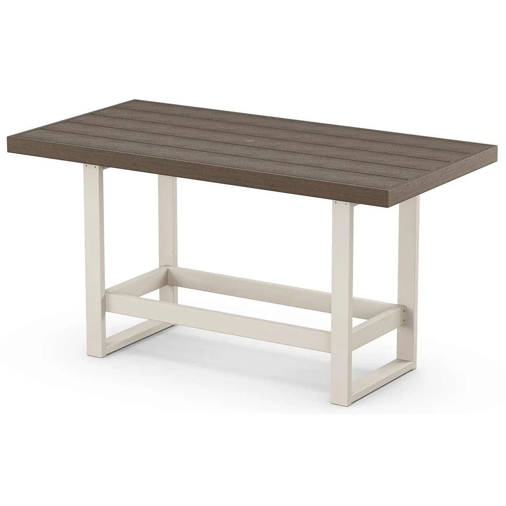 POLYWOOD® EDGE 40" x 78" Bar Table - Select Accents - EMBT4078 - Image 10