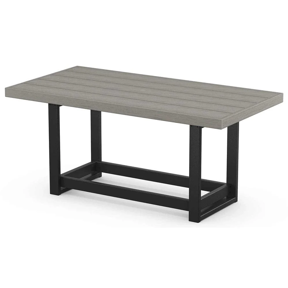 POLYWOOD® EDGE 40" x 78" Counter Table - Select Accents - EMRT4078 - Image 3