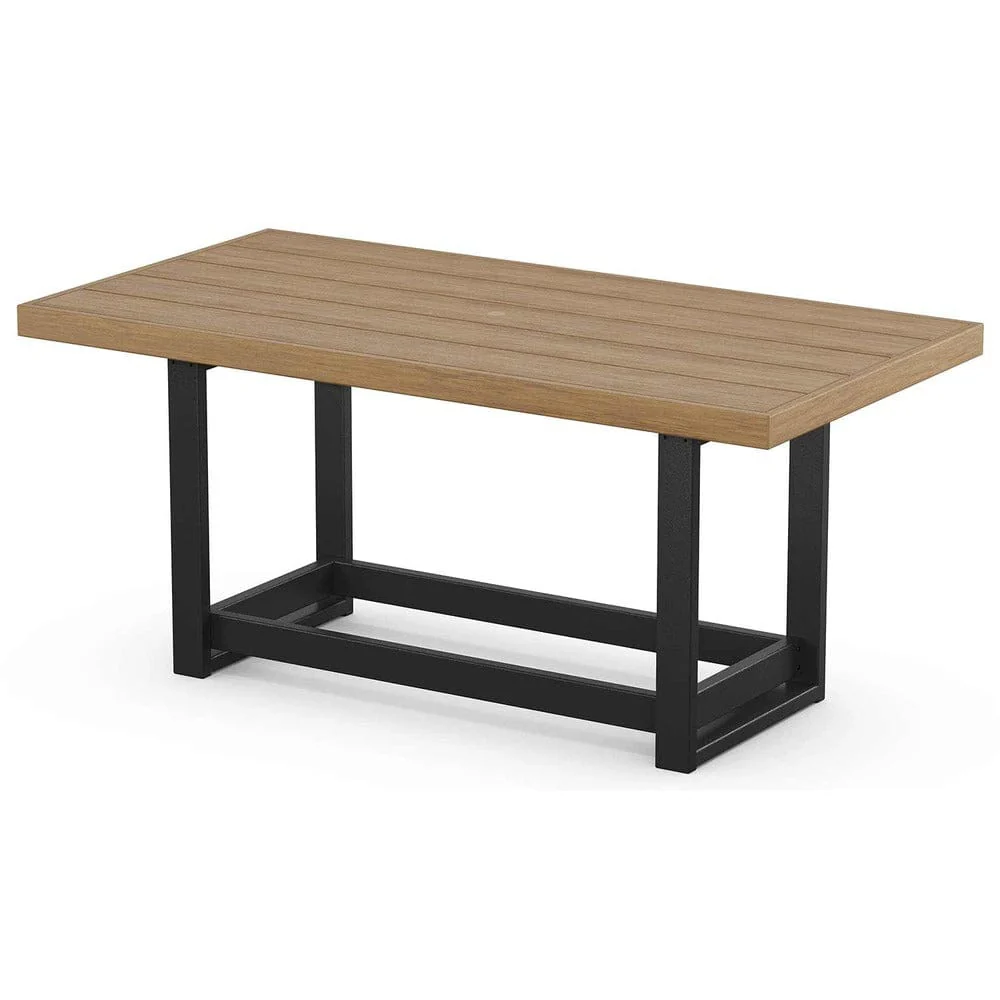 POLYWOOD® EDGE 40" x 78" Counter Table - Select Accents - EMRT4078 - Image 5