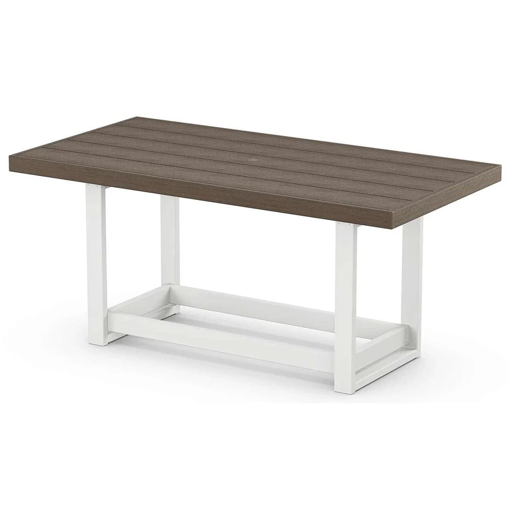 POLYWOOD® EDGE 40" x 78" Counter Table - Select Accents - EMRT4078 - Image 8