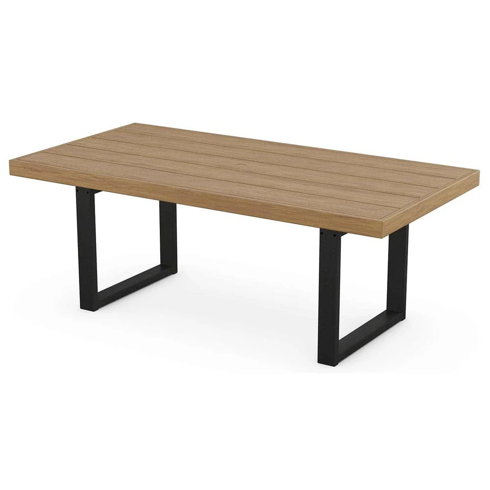 POLYWOOD® EDGE 40" x 78" Dining Table - Select Accents - EMT4078 - Image 5