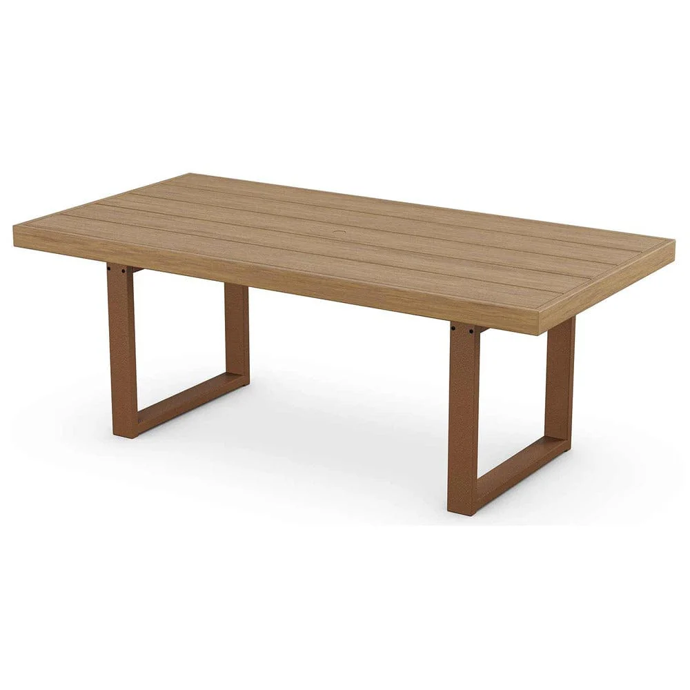 POLYWOOD® EDGE 40" x 78" Dining Table - Select Accents - EMT4078 - Image 8