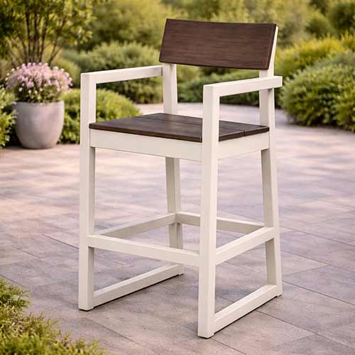 POLYWOOD® EDGE Bar Arm Chair - Select Accents - EMD202
