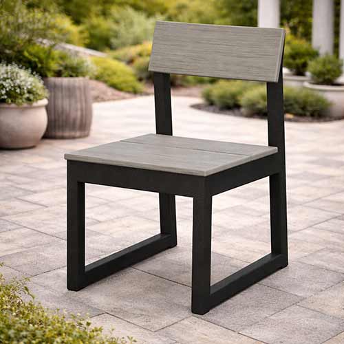 POLYWOOD® EDGE Dining Side Chair - Select Accents - EMD100