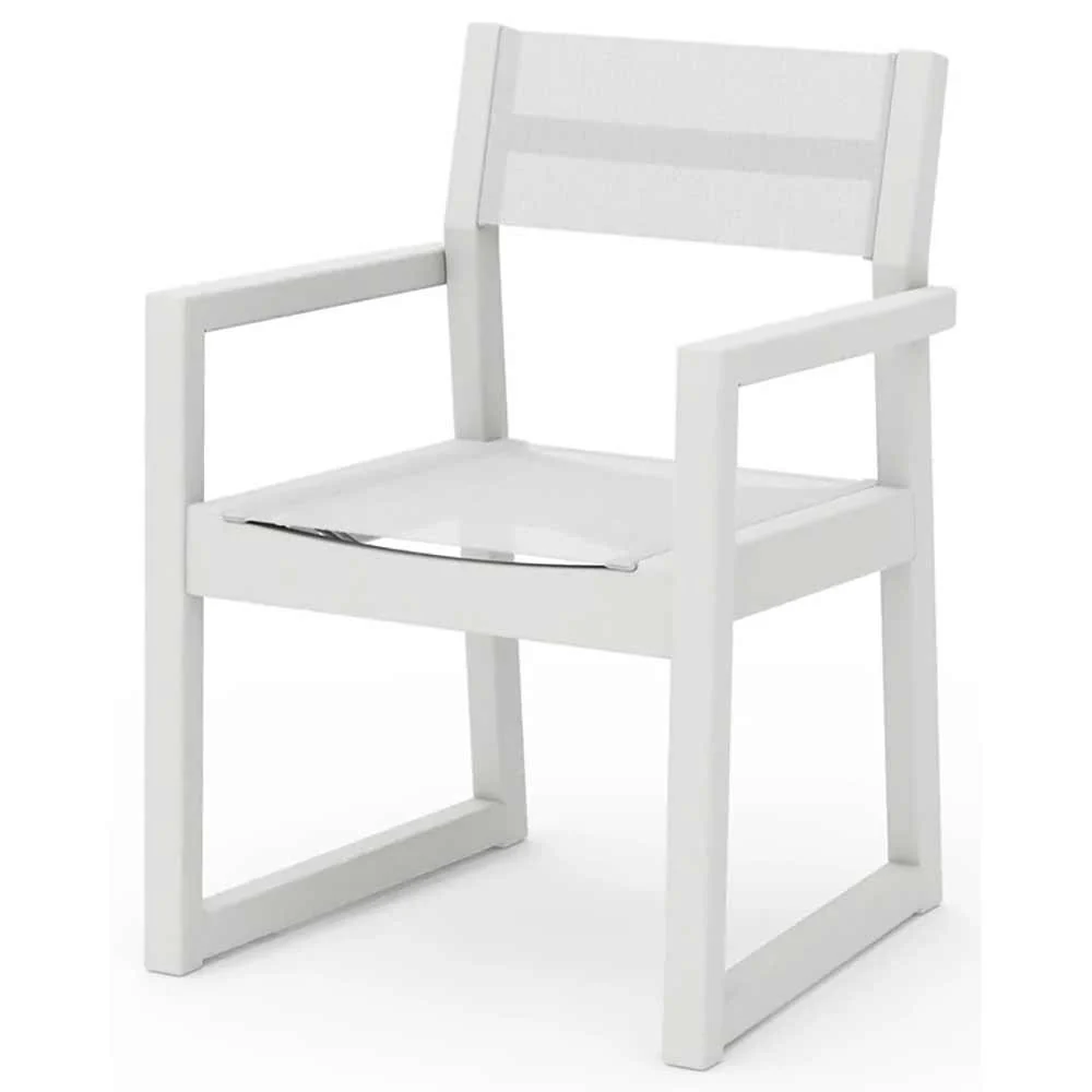 POLYWOOD® EDGE Sling Dining Arm Chair - EMD290 - Image 107