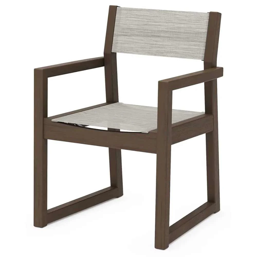 POLYWOOD® EDGE Sling Dining Arm Chair - EMD290 - Image 115