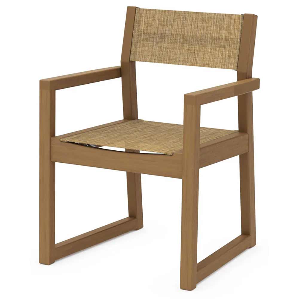 POLYWOOD® EDGE Sling Dining Arm Chair - EMD290 - Image 124