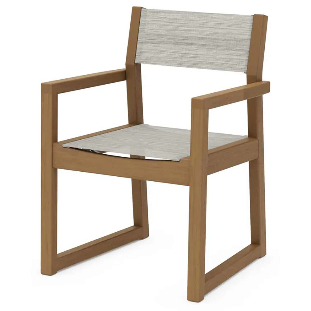 POLYWOOD® EDGE Sling Dining Arm Chair - EMD290 - Image 126