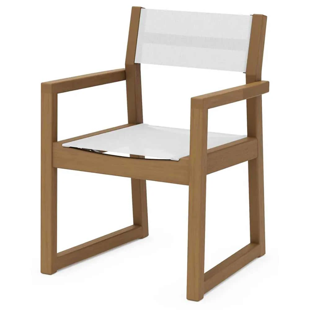 POLYWOOD® EDGE Sling Dining Arm Chair - EMD290 - Image 129