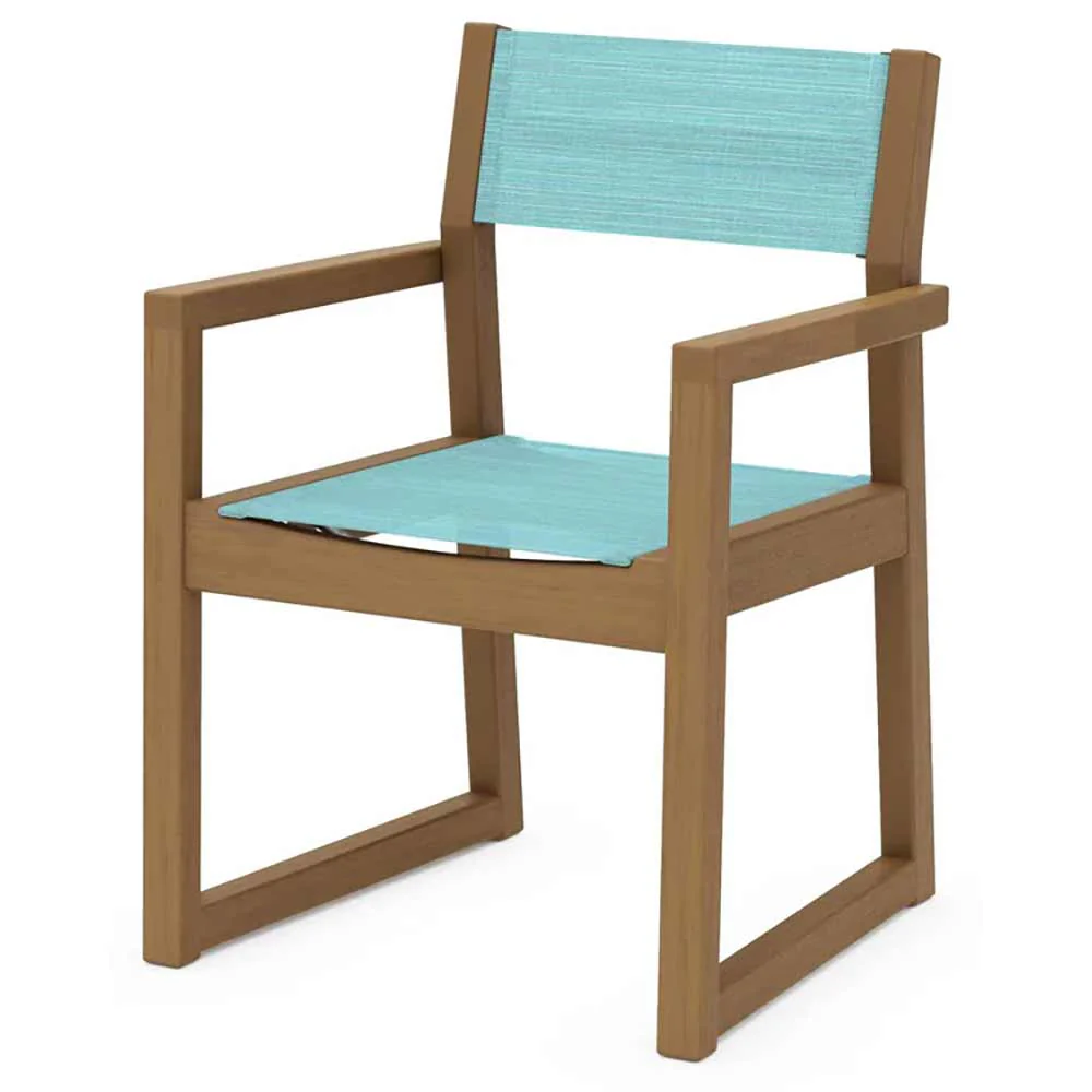 POLYWOOD® EDGE Sling Dining Arm Chair - EMD290 - Image 131