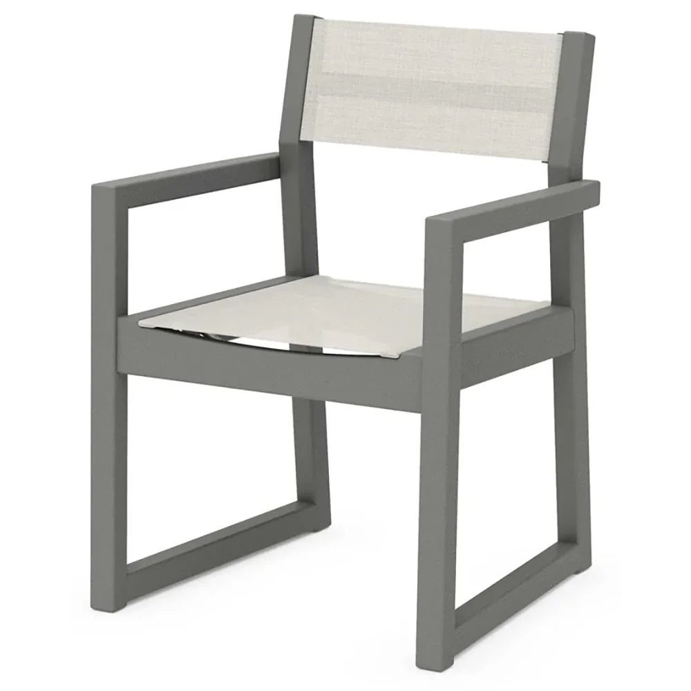 POLYWOOD® EDGE Sling Dining Arm Chair - EMD290 - Image 2