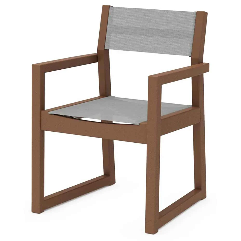POLYWOOD® EDGE Sling Dining Arm Chair - EMD290 - Image 31