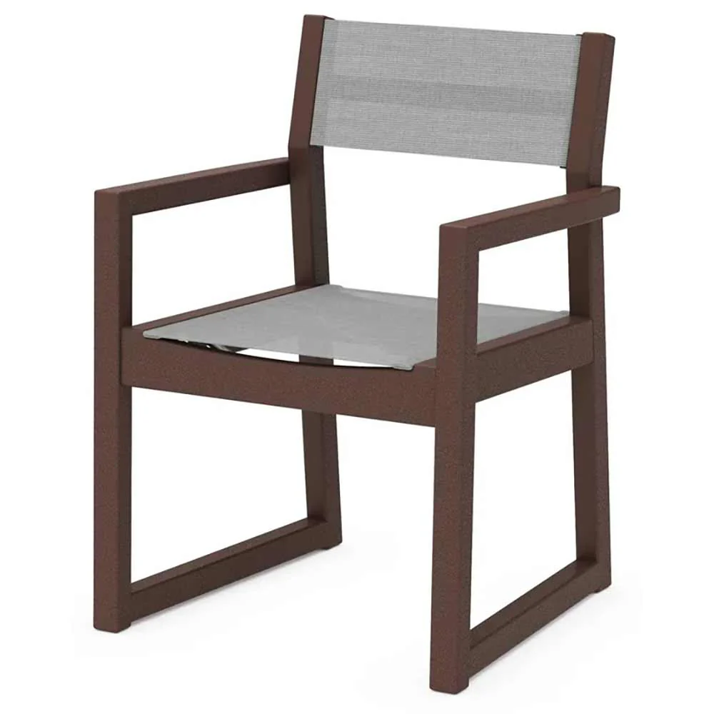 POLYWOOD® EDGE Sling Dining Arm Chair - EMD290 - Image 42