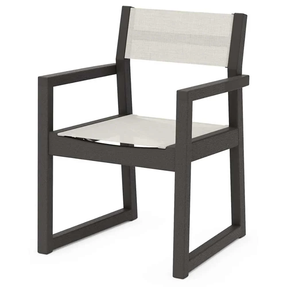 POLYWOOD® EDGE Sling Dining Arm Chair - EMD290 - Image 79